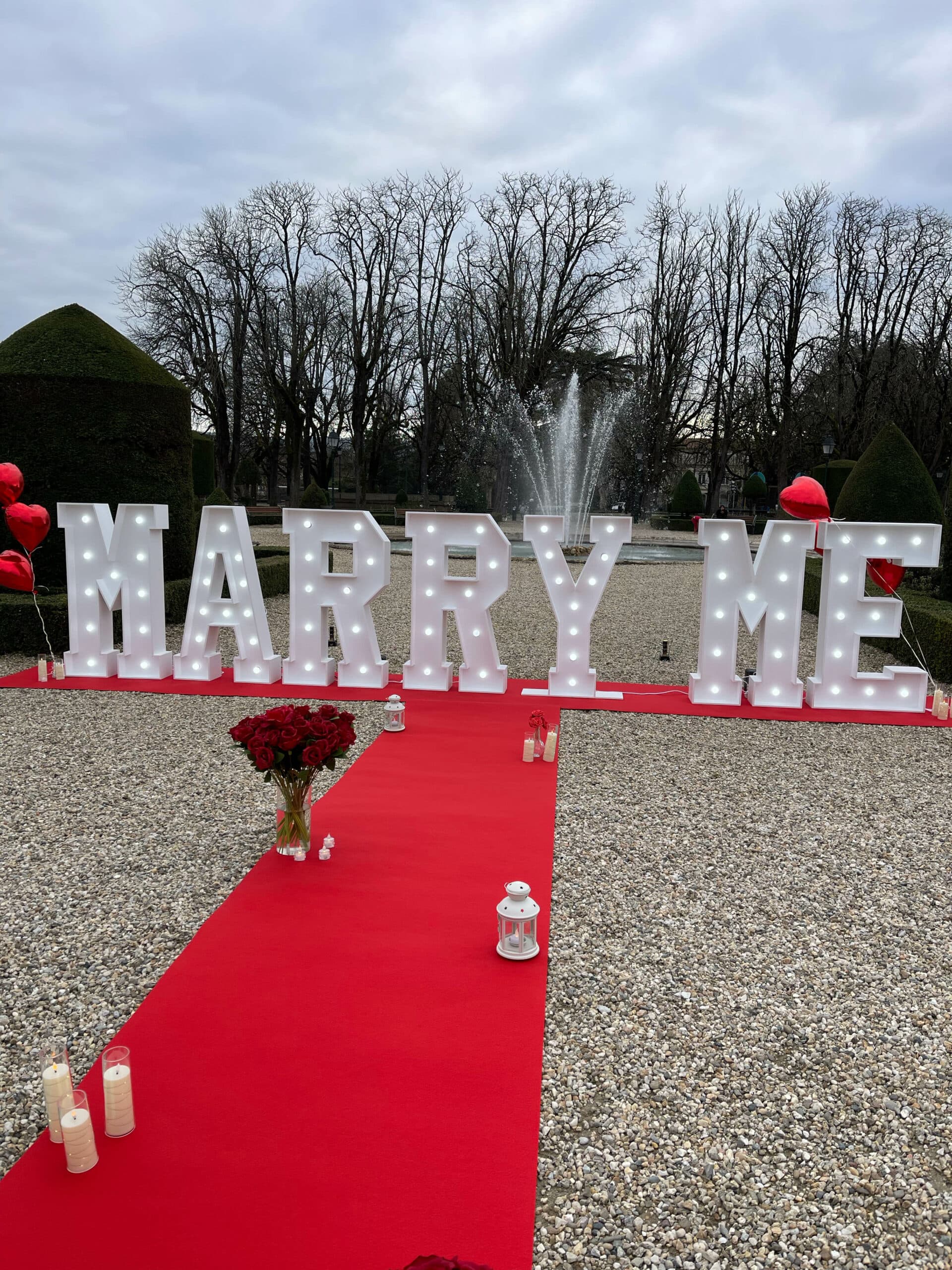 Demande en Mariage au parc de l’hotel de ville de castres - Photo 4