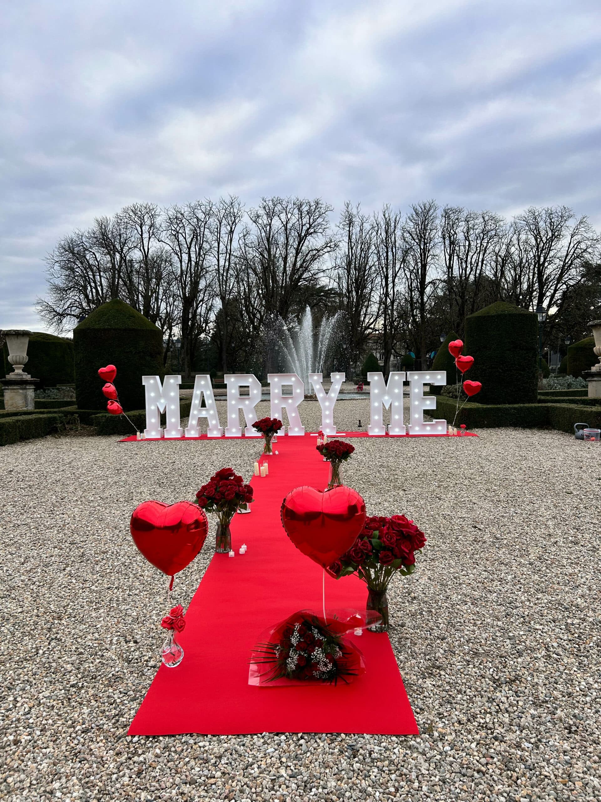 Demande en Mariage au parc de l’hotel de ville de castres - Photo 5