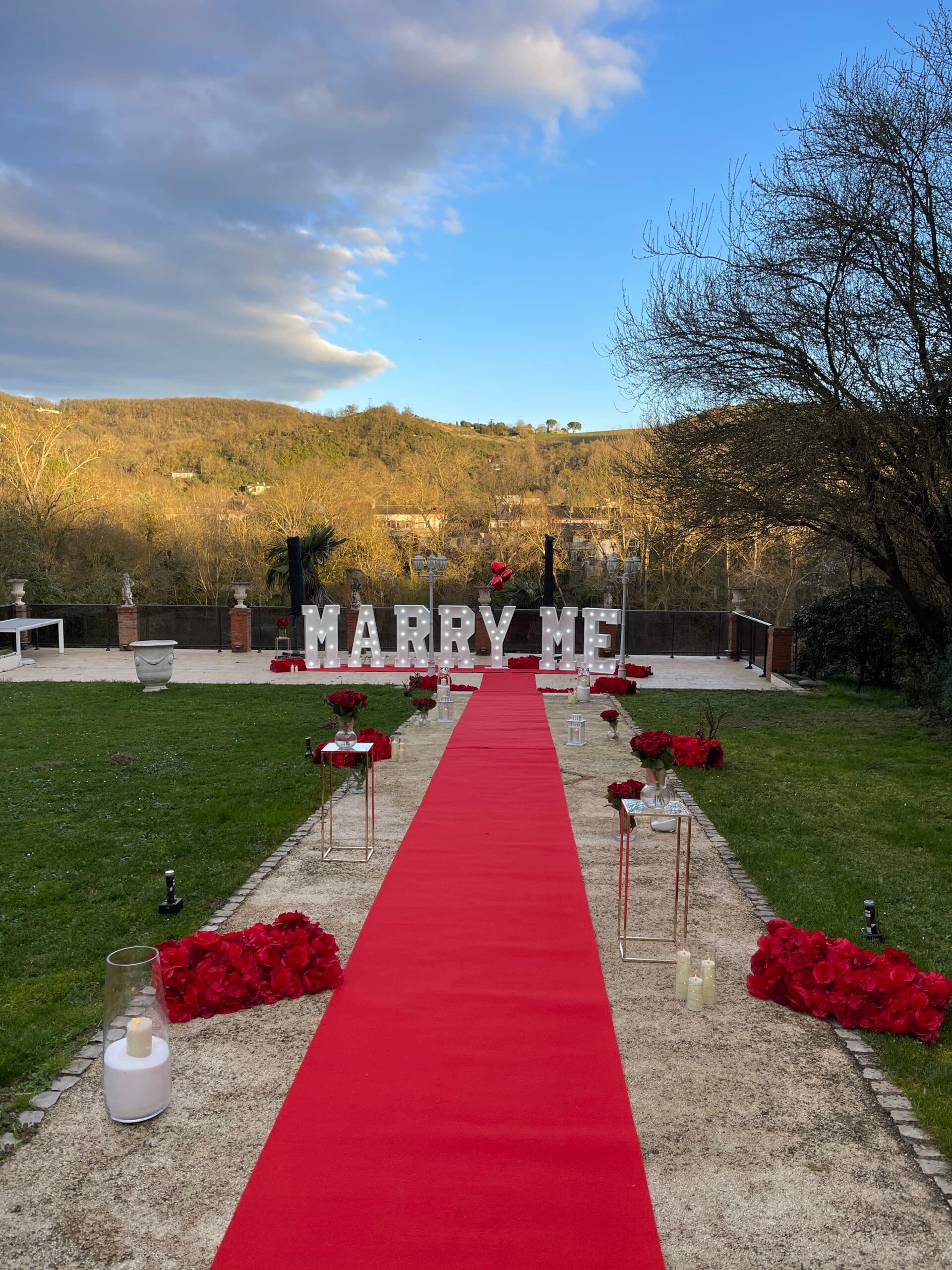 Demande en Mariage au Domaine Saint Cassian