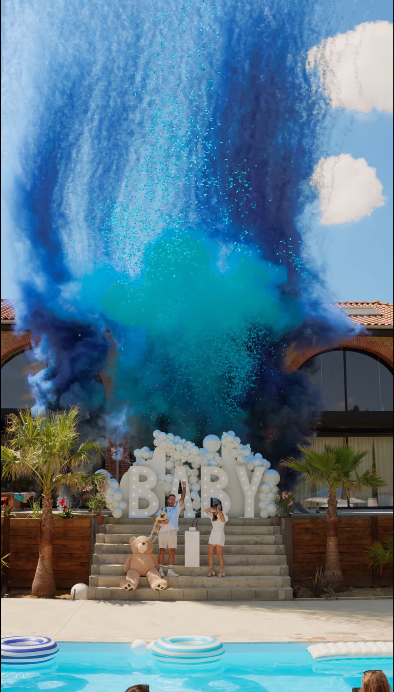 Gender reveal Paul et Deborah