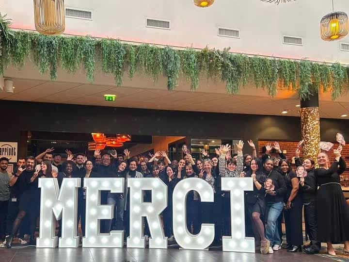 Lettres lumineuses pour l’Hotel MERCURE
